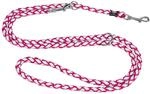 TRIXIE Hundeleine Cavo V-Leine S&ndash;M, 2,00 m &oslash; 12 mm in fuchsia - verstellbare Leine