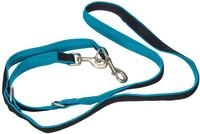 Nobby F&uuml;hrleine Mesh Preno, t&uuml;rkis L: 200 cm, B: 20/25 mm, 1 St&uuml;ck