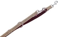 Nobby F&uuml;hrleine Soft Grip, beige/Chocolate L: 200 cm, B: 10 mm, 1 St&uuml;ck