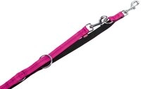 Nobby F&uuml;hrleine Soft Grip, Fuchsia/schwarz L: 200 cm, B: 10 mm, 1 St&uuml;ck