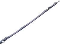 Nobby F&uuml;hrleine VELOURS, grau (Plume), 2 m, 14 mm, 1 St&uuml;ck