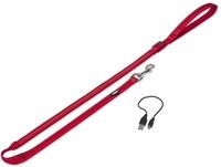 Nobby Leine FLASH MESH, rot, M-L: L: 120 cm, B: 25 mm, 1 St&uuml;ck