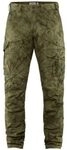 Fj&auml;llr&auml;ven Herren Barents Pro Hunting Hose, Green Camo/Deep Forest, 54