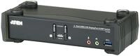 ATEN CS1922 2-Port USB 3.0 4K DisplayPort KVM Switch Schwarz
