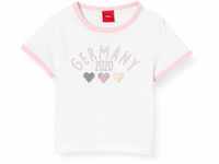 s.Oliver Junior Baby-Mädchen T-Shirt, Weiß (Weiß 100), 86