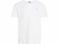 Tommy Hilfiger Jungen T-Shirt Kurzarm Rundhalsausschnitt, Weiß (Bright White),...