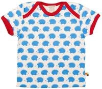loud + proud Unisex Baby (0-24 Monate) T-Shirt, Animalprint, Gr. 68