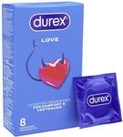 Durex Love Kondome &ndash; Mit anatomischer Easy-On-Form f&uuml;r leichtes &Uuml;berziehen & mit