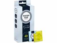 MISTER SIZE Kondome gefühlsecht hauchzart 49mm im 10er Pack/extra dünn & extra