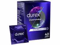 Durex Performa Kondome – Aktverlängernde Kondome mit 5% benzocainhaltigem...