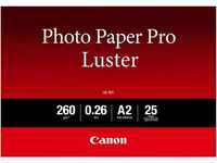 Canon Fotopapier Luster LU-101 glänzend weiß - (DIN A2, 25 Blatt) für