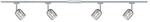 Paulmann 96899 URail Schienensystem Set Blossom max. 4x10 Watt Lichtschiene Chrom