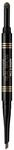 Max Factor Real Brow Fill & Shape Pencil, Farbe 02 Soft Brown, 10 g