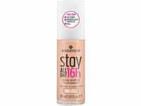 essence cosmetics stay ALL DAY 16h long-lasting Foundation, Make Up, wischfest,