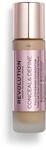 Makeup Revolution, Conceal & Define Grundierung, F10, 23ml