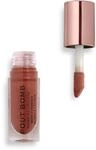 Revolution Pout Bomb Plumping Gloss Cookie Deep Nude | Aufbaubar, Hoher Glanz...