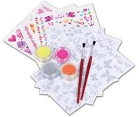 Simba 105562876 - Steffi Love Girls Glitter Tattoos, &uuml;ber 70 St&uuml;ck zum