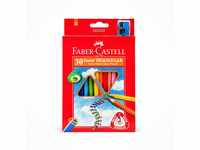 Faber-Castell 116530 - Buntstifte triangular Jumbo, 30er Kartonetui, 1 Stück