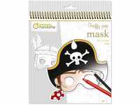 Avenue Mandarine GY022O Malbuch Graffy pop mit vorgestanzten Masken zum...
