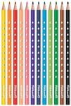 Pelikan Buntstifte-Set Silverino 12-teilig, dreieckig, 12 Farben | f&uuml;r Kinder...
