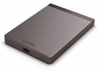 Lexar SL200 1TB Portable SSD, Externe SSD, Solid State Drive, Bis zu 550 MB/s Lesen,