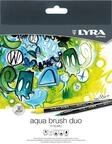 LYRA Aqua Brush Duo Brushmarker 2mm/4mm 12 sortierte Farben | Fine Art, rund,...
