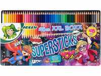JOLLY Buntstifte Supersticks Kinderfest XXL Box Version 1, Bruchfeste &...