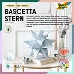 folia 402/1515 - Bastelset Bascetta Stern Winterornament wei&szlig;/eisblau, 32...