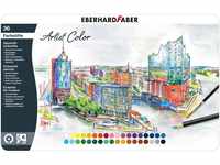 Eberhard Faber 516036 - Artist Color Aquarellfarbstifte in 36 Farben, runde...