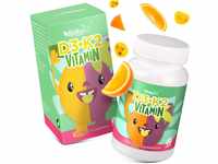 Vitamin D3 K2 Kinder Kautabletten für 120 Tage - 100% Vegan und Zuckerfrei -...