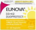 EUNOVA D3 + K2 DuoProtect &ndash; 1.000 I.E. Nahrungserg&auml;nzungsmittel zur normalen