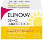 EUNOVA DuoProtect D3 + K2 4000 I.E. - Nahrungsergnzungsmittel fr gesunde...
