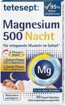 tetesept Magnesium 500 Nacht Tabletten f&uuml;r entspannte Muskeln im Schlaf, 30 St.
