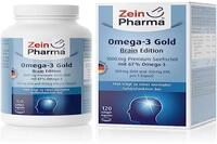 Zein Pharma Omega-3 Gold - Brain Edition - 120 softgels