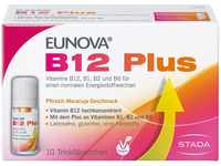 EUNOVA B12 Plus - Nahrungsergänzungsmittel mit Vitamin B1, B2, B6 und B12 im