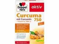 Doppelherz Curcuma 750 mit Curcumin + Vitamin D3 1000 I.E. - Vitamin D...
