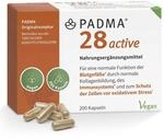 PADMA 28 active 200 Kapseln - Mit Vitamin C - Unterst&uuml;tzung von Blutgef&auml;&szlig;en,