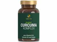 VITACTIV Curcuma Komplex - hochdosiertes Kurkuma plus Vitamine und Kupfer, hohe