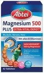 Abtei Magnesium 500 Plus Extra-Vital-Depot - hochdosiert - mit allen...