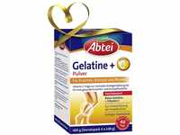 Abtei Gelatine Pulver Plus - reine Gelatine und Vitamin C für Knochen, Knorpel und
