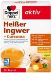 Doppelherz Hei&szlig;er Ingwer und Curcuma - Vitamin C und Zink zur Unterst&uuml;tzung der