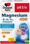 Doppelherz Magnesium 400 + B1 + B6 + B12 + Fols&auml;ure