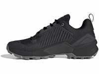 adidas Herren Terrex Swift R3 Walking Shoe, Core Black/Grey/Solar Red, 41 1/3 EU