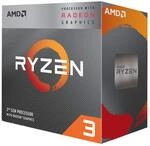 AMD Ryzen 3 3200G Prozessor (Radeon Vega 8 intergrierte Grafik, 4 Kerne/4...