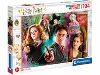 Clementoni 25712 Supercolor Harry Potter – Puzzle 104 Teile ab 6 Jahren,...