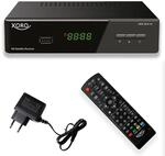 XORO HRS 2610 V3 DVB-S/S2 HD-Satellitenreceiver, HDMI, SCART, USB, Unicable