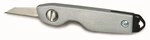 Stanley Hobbymesser 0-10-598 (mit einklappbarer Klinge, 110mm L&auml;nge, Metall-Korpus,