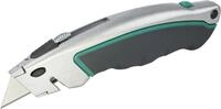 wolfcraft Schnellwechsel-Profi-Messer mit einziehbarer Klinge I 4131000 I
