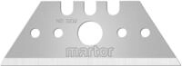 MARTOR 10 x Trapezklinge, Ersatzklingen Cuttermesser, Sicherheitsmesser, 19 mm,