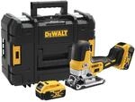 DEWALT Akku-Stichs&auml;ge 2x 5Ah Akkus Ladeger&auml;t und Koffer DCS335P2-QW